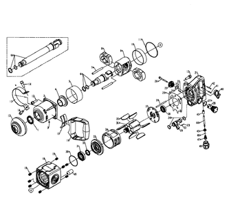Figure 0 Diagram and Parts List for CP7780-6  Chicago Pneumatic Wrench